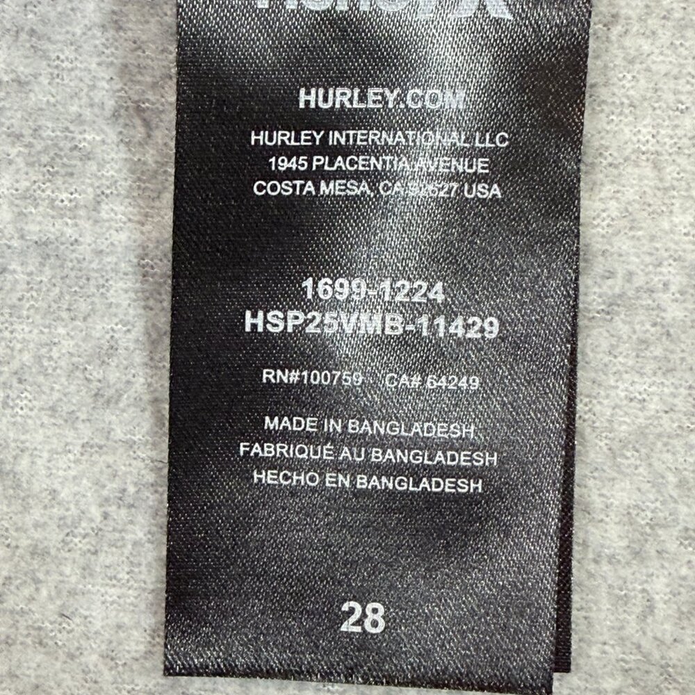 Hurley All Terrain Hybrid Walk Short Mens 28 Olive 4-Way Stretch Water Repel 10" - Picture 9 of 16